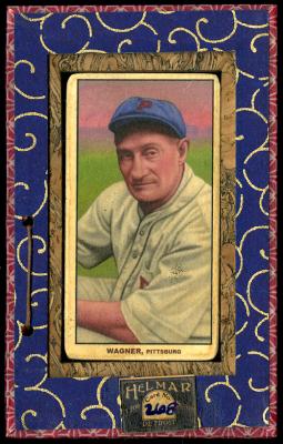 Picture, Helmar Brewing, T206-Helmar Card # 268, Honus WAGNER (HOF), Left elbow showing only, Pittsburgh Pirates